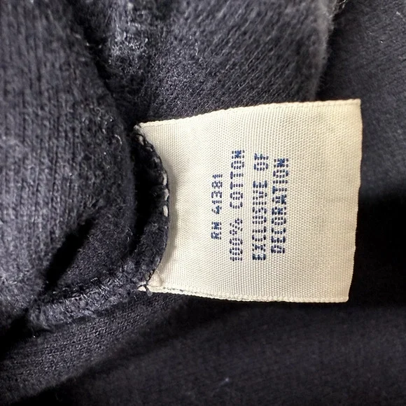 Polo Ralph Lauren 1/4 Zip Pullover Mens XL Blue Preppy Sweatshirt Modern - Picture 4 of 8